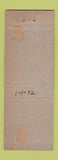 Matchbook Cover - Barney's Rochester NY restaurant WEAR