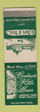 Matchbook Cover - Carlson's Kittle House Mount Kisco NY