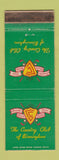 Matchbook Cover - The Country Club of Birmingham WEAR