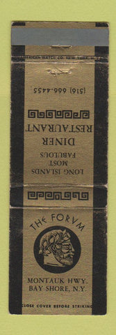 Matchbook Cover - The Forum Bay Shore NY WEAR