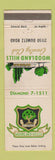 Matchbook Cover - Woodland Hills Country Club Woodland Hills CA