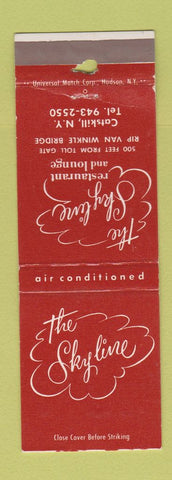 Matchbook Cover - The Skyline Restaurant Catskill NY