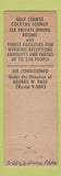 Matchbook Cover - Colonial Country Club Lynnfield MA