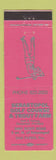 Matchbook Cover - Sebastopol Golf Course and Trout Farm CA PINK