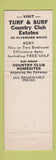 Matchbook Cover - Tarpon Springs Golf Club FL