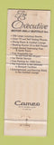 Matchbook Cover - The Executive Motor Inn Buffalo NY