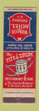 Matchbook Cover - Witherill Hotel Plattsburg NY WORN