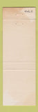 Matchbook Cover - Alder Creek Inn NY BLUE