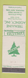 Matchbook Cover - Tremaine Insurance Agency Fredonia NY