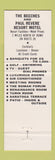 Matchbook Cover - The Savoy Restaurant Rome NY