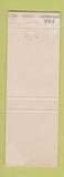 Matchbook Cover - Roth Brothers Insurance Rome NY