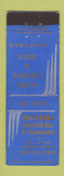 Matchbook Cover - Bob Adams Cocktail Bar Restaurant Dayton OH
