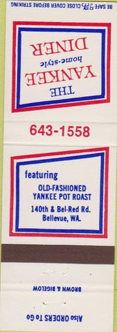Matchbook Cover - Yankee Diner Bellevue WA