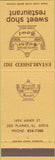 Matchbook Cover - Sweet Shop Restaurant Des Plaines IL