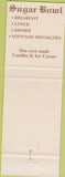 Matchbook Cover - Sweet Shop Restaurant Des Plaines IL