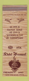 Matchbook Cover - Hotel Fremont OH