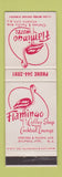Matchbook Cover - Flamingo Motel Coffee Shop Atlantic City NJ