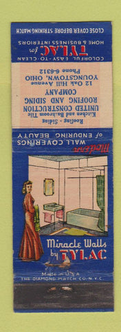 Matchbook Cover - Tylac Interiors Youngstown OH girlie WEAR