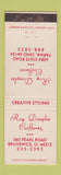 Matchbook Cover - Roy Douglas Salon Soiffures Parma OH