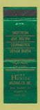Matchbook Cover - Hans Hansen Welding Toledo OH