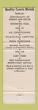 Matchbook Cover - Town and Country Motel Warren OH WEAR