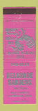 Matchbook Cover - Belgrade Gardens Barberton OH