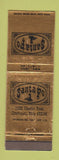 Matchbook Cover - Santa Fe Cincinnati OH WEAR