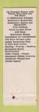 Matchbook Cover - Atwood Lake Lodge Dellroy OH