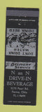 Matchbook Cover - N&N Drive In Beverage Parma OH liquor