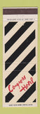 Matchbook Cover - Congress Hotel Portland OR