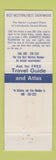 Matchbook Cover - Riverside Motel Grants Pass OR Best Western