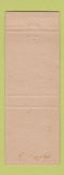 Matchbook Cover - Jeff Corner Restaurant Portland OR