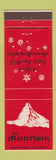 Matchbook Cover - The Matterhorn Restaurant Swiss Portland OR