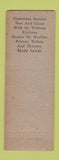 Matchbook Cover - Currier's Auto Court Grants Pass OR WEAR