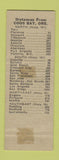 Matchbook Cover - The Eldorado and Rainbow Cafe Coos Bay OR WEAR