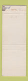 Matchbook Cover - Goodner's Steak House Duncan OK