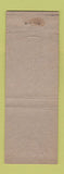 Matchbook Cover - New Chickasha Hotel OK