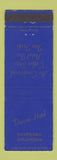 Matchbook Cover - Duncan Hotel Pawhuska OK