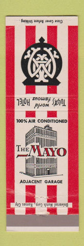 Matchbook Cover - Mayo Hotel Tulsa OK