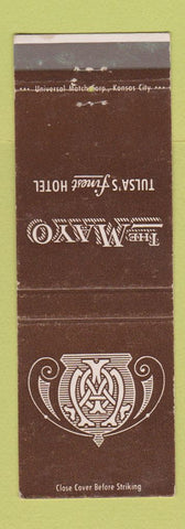 Matchbook Cover - Mayo Hotel Tulsa OK