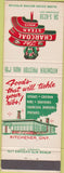 Matchbook Cover - Charcoal Steak House Kitchener ON