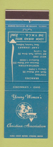Matchbook Cover - Young Women's Christian Association YWCA Cincinnati OH