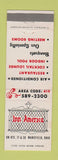 Matchbook Cover - Inn America Mansfield OH