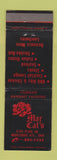 Matchbook Cover - Mar Cal's Restaurant BBQ Middleburg Heights OH