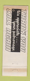 Matchbook Cover - Trophy Sports Sporting Goods Niles OH