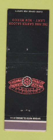 Matchbook Cover - The Pink Garter Saloon Lamy NM
