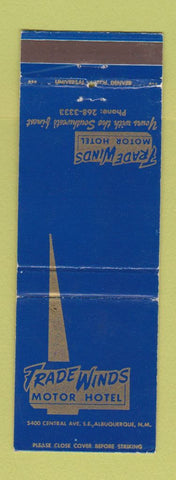 Matchbook Cover - Trade Winds Motor Hotel Albuquerque NM
