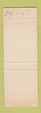 Matchbook Cover - Motor Manor Truth of Consequences NM