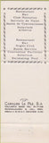 Matchbook Cover - Hotel Posada Guadalajara Mexico
