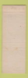 Matchbook Cover - Del Rio Hotel Coffee Shop Roswell NM